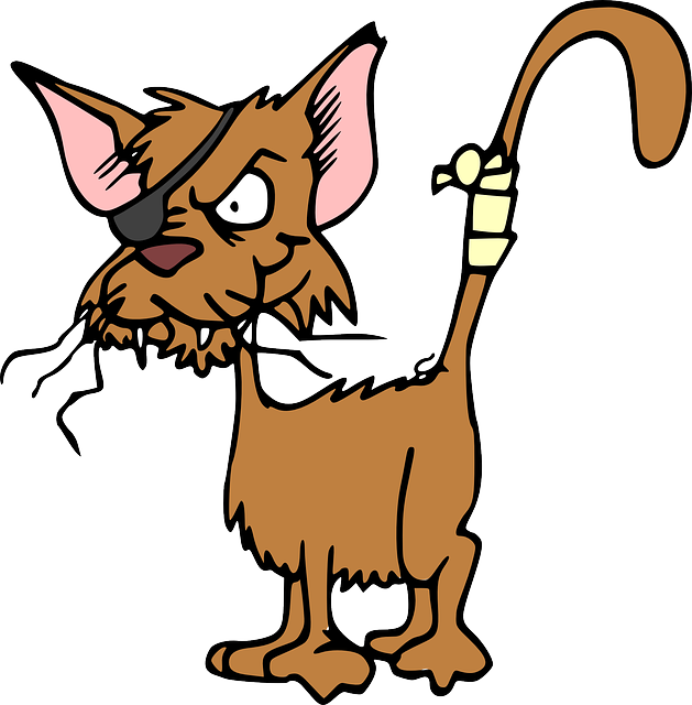 Stray Cat Clip Art (629x640)
