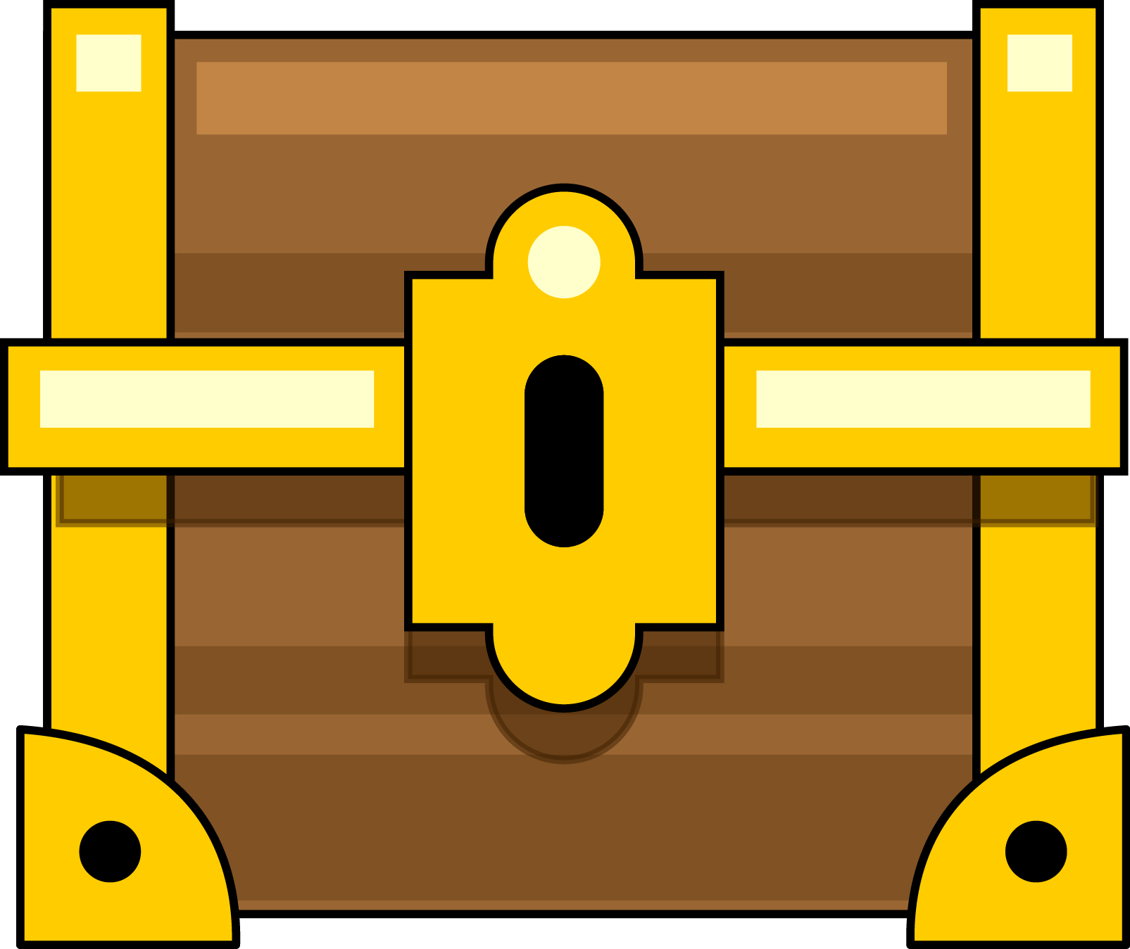 Treasure Chest Free To Use Clipart - Treasure Chest Lock Clip Art (1605x1349)