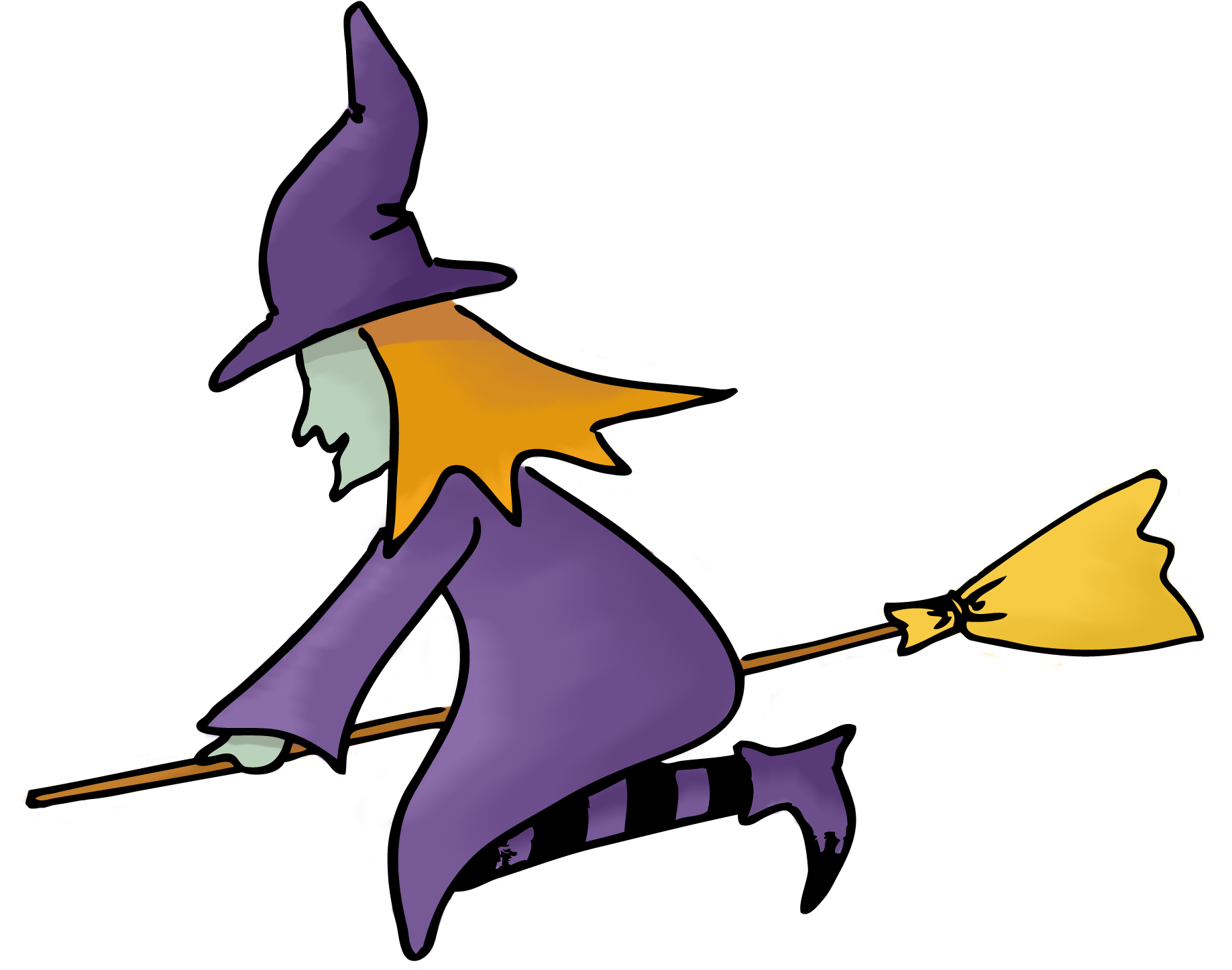 Witch Clip Art Free Clipart Images - Witch Clipart (1907x1464)