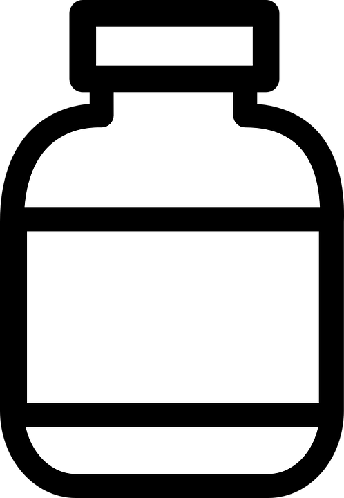 Medicine Bottle Clipart - Medicine Bottle Clipart (498x720)