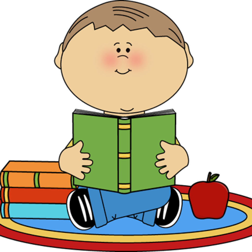 Child Reading Clipart Reading Clip Art Reading Images - Clip Art Girl Read Book (1024x1024)