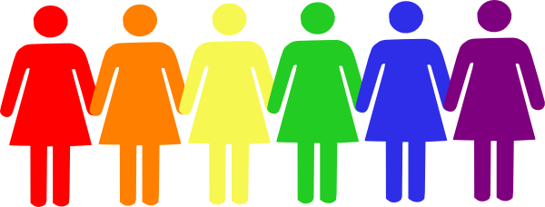 Gay Pride Clipart - Feminism Png (600x228)