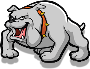 Bulldog Booster Club Membership Application - Rnk Shops School Mascot Outdoor Pillow (personalized) (419x404)