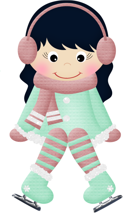 Winter Clipartwinter - Cartoon (494x900)