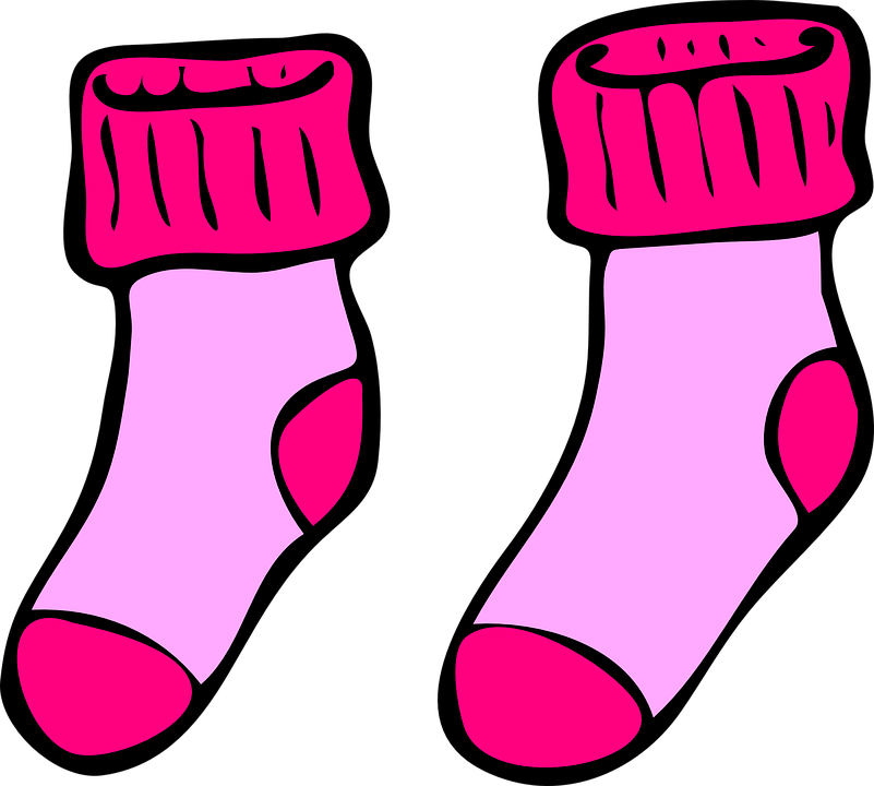 Winter Socks Clipart - Socks Clip Art (801x720)