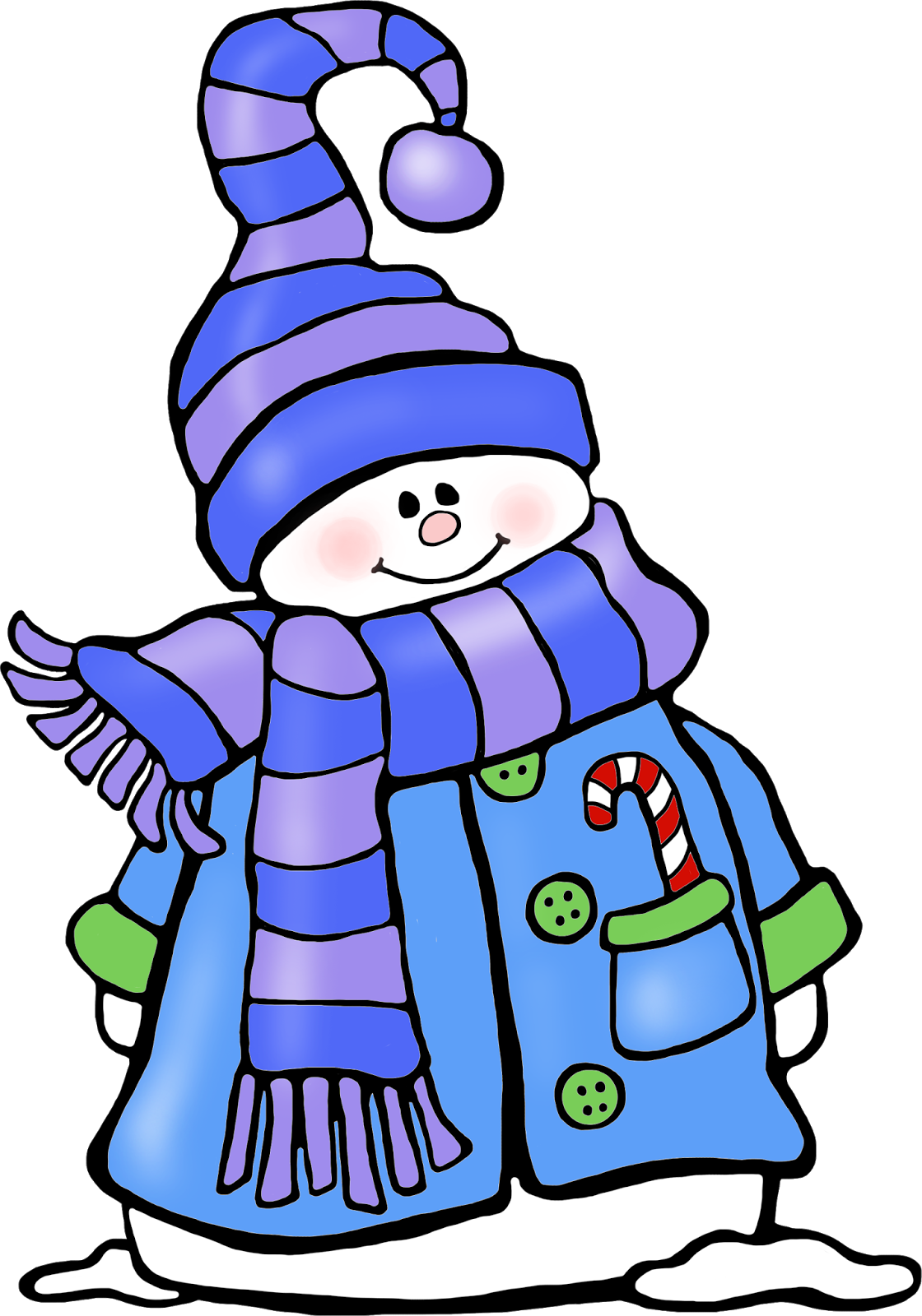 Free Winter Clipart - Free Winter Clipart For Teachers (1120x1600)