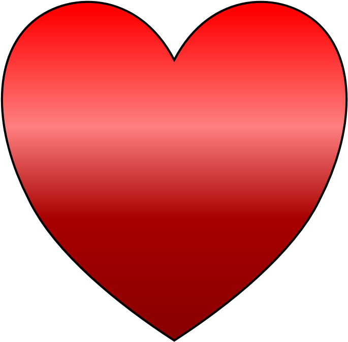 Red - Heart - Clip - Art - Knitting Pattern (740x740)