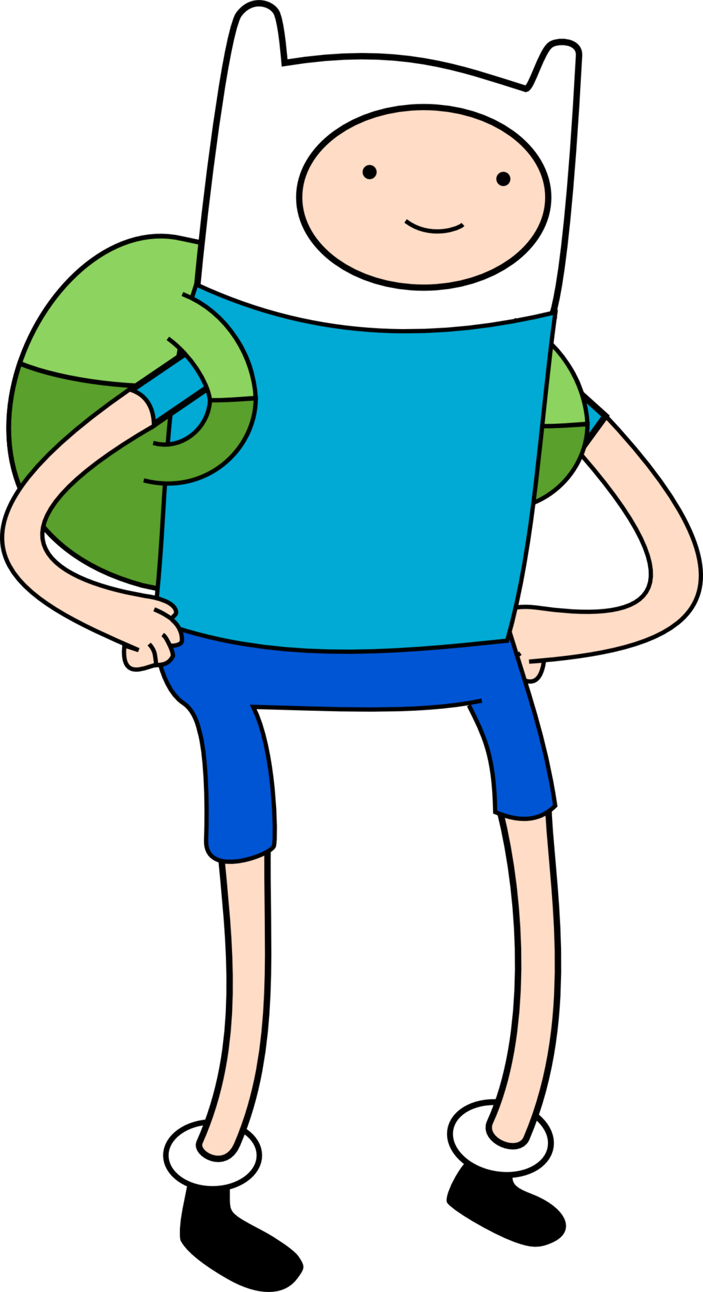 Mystery Clipart Quiz Time - Finn From Adventure Time (1024x1881)