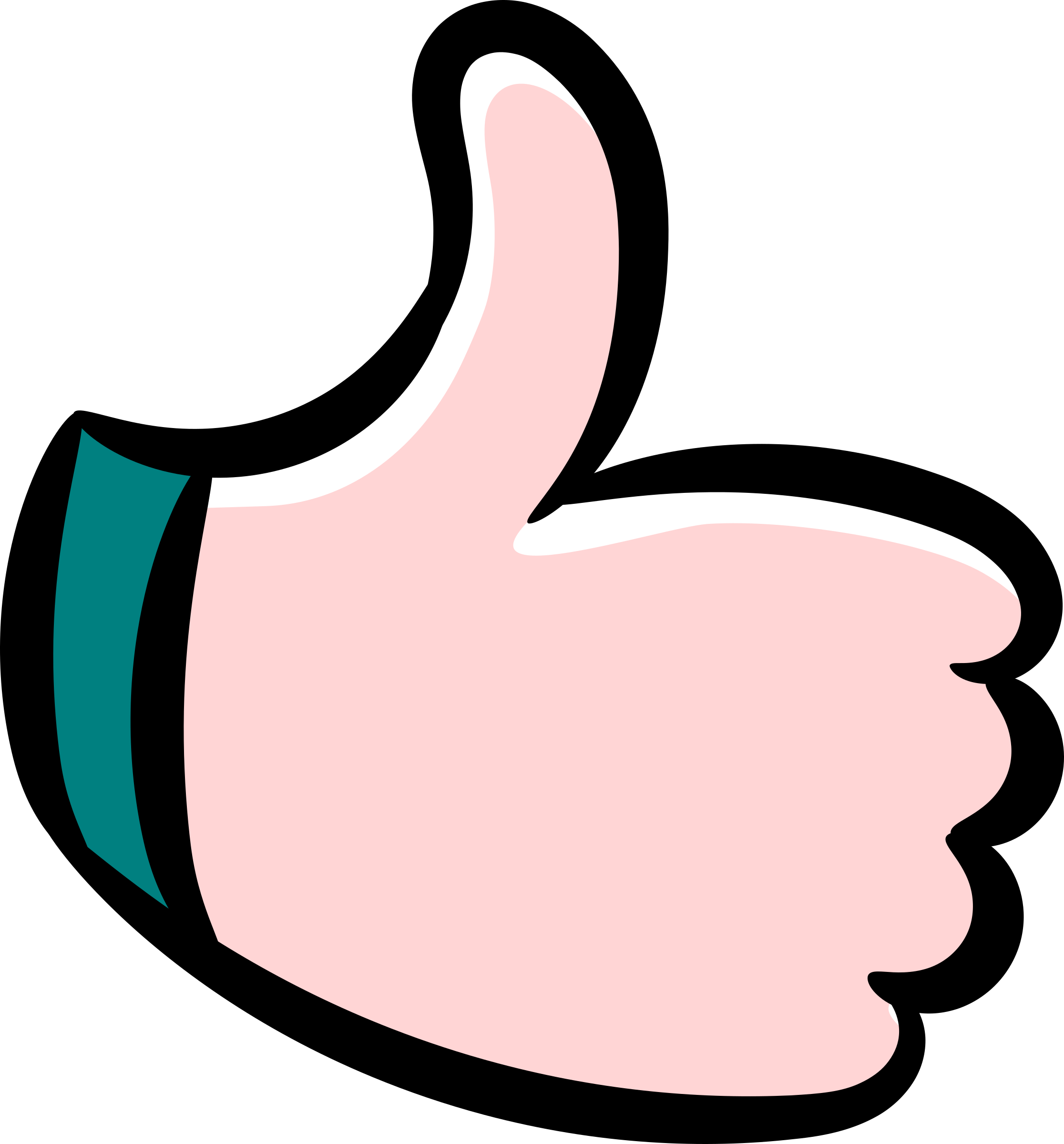 Microsoft Clipart Thumbs Up - Thumbs Up Clipart (2232x2400)