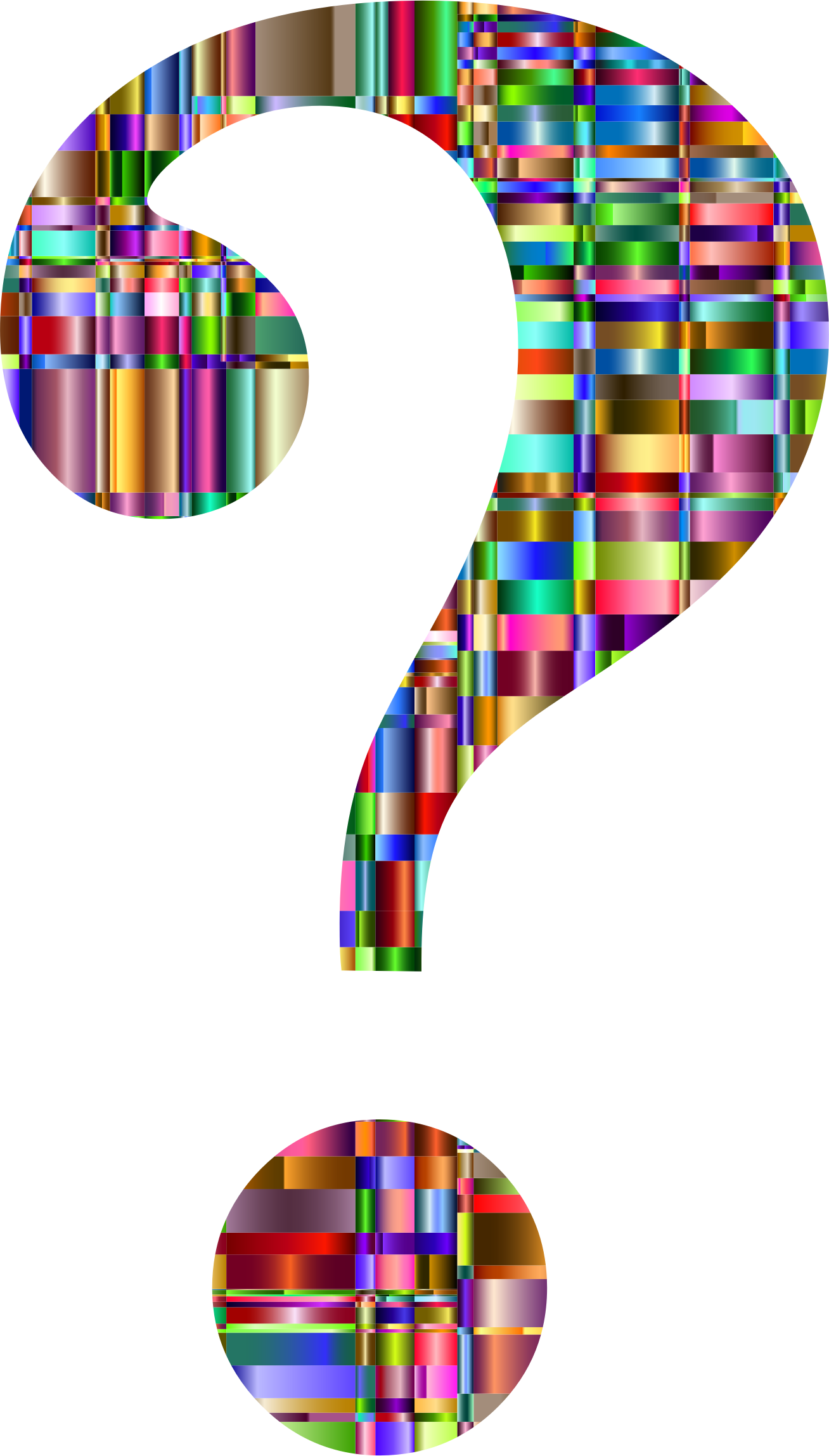 Question Mark Clip Art Question Image Famclipart - Portable Network Graphics (1308x2296)