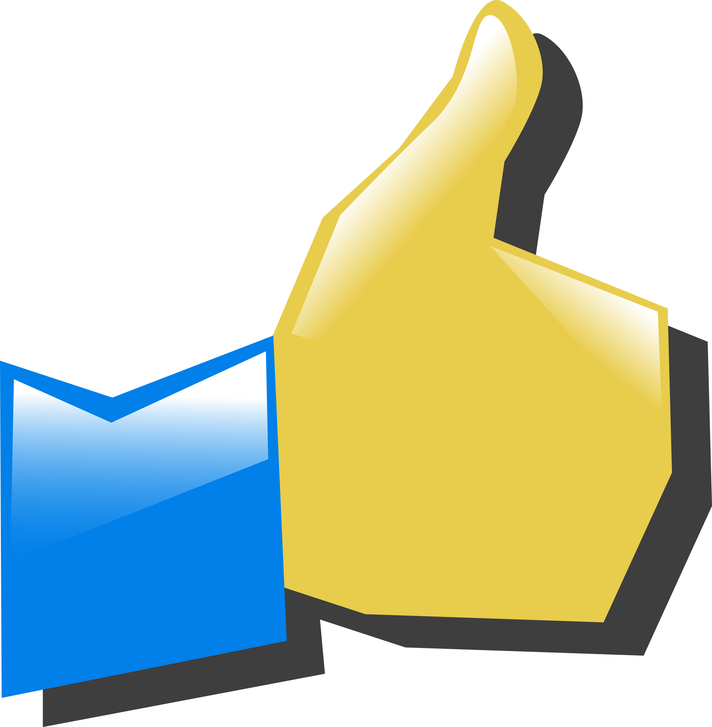 Microsoft Clipart Thumbs Up - Correct Clipart (2352x2400)