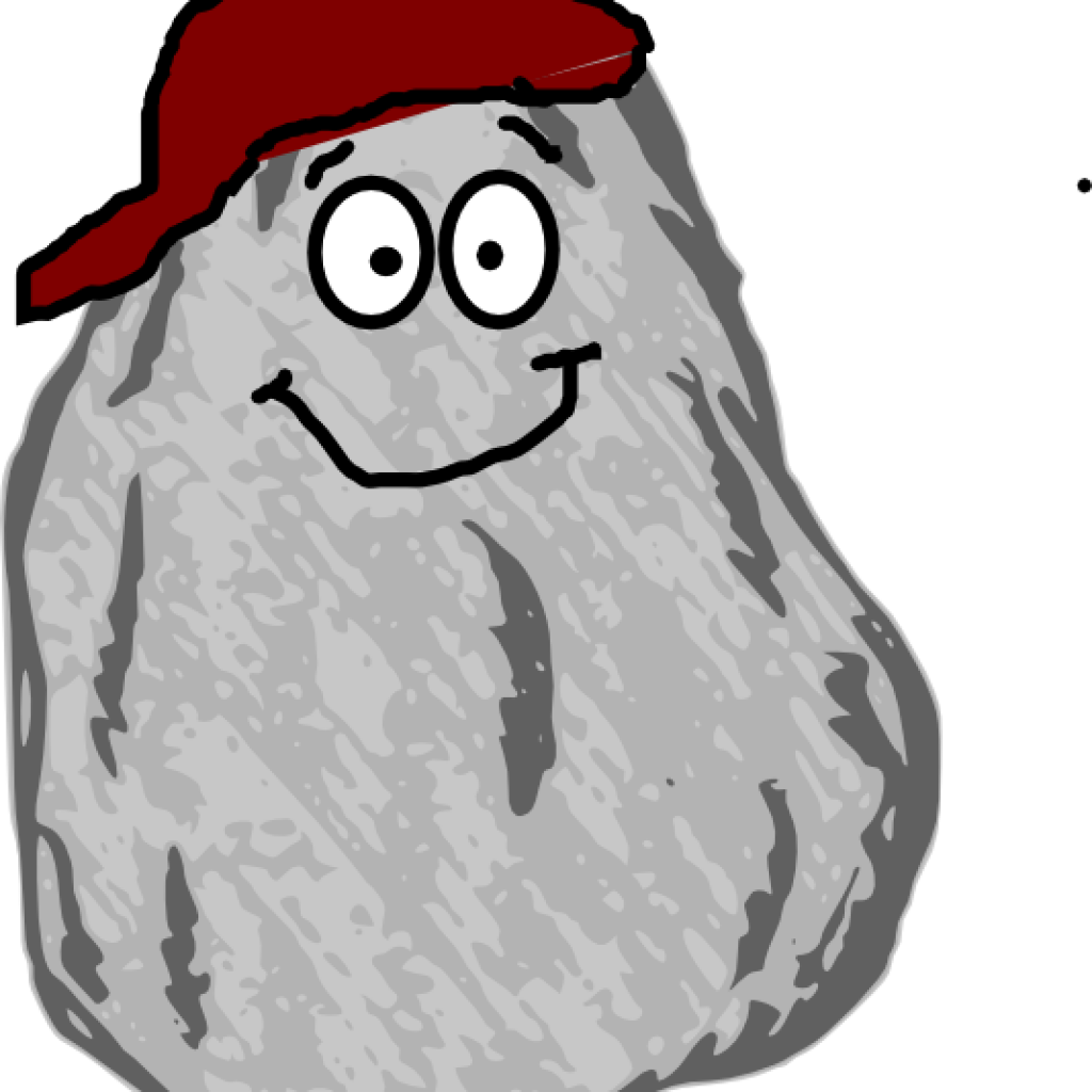 Rock Clip Art Mr Rock Clip Art At Clker Vector Clip - Good Questions About Rocks (1024x1024)