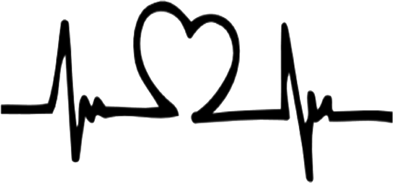 Drawing Heart Pulse Clip Art - Life Line And Heart (1754x1240)