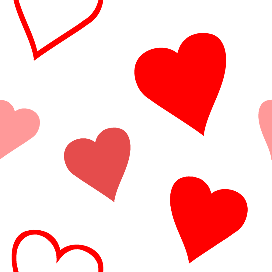 Alternative Valentine Hearts Pattern By Avionscreator - Pattern (894x894)