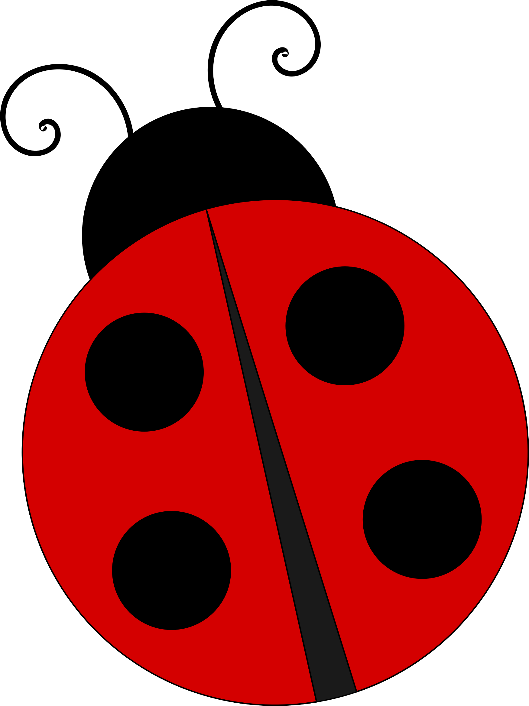 Clipart Ladybug - Mos Def True Magic (1750x2336)