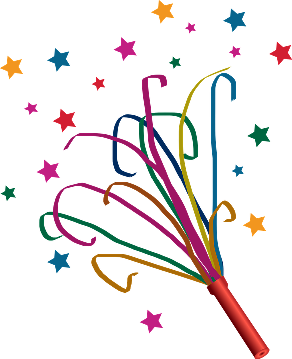 Free Vector Graphic Stars Fun Celebration Gala Image - Surprise Clip Art (585x720)