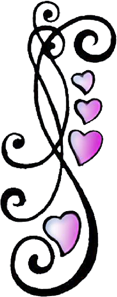 Tribal - Tribal Heart Tattoo Designs (246x600)