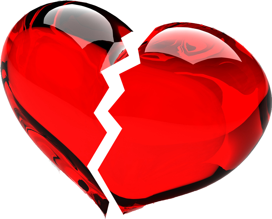 Broken Heart Transparent Background Heartz - Broken Heart Transparent Background (1021x821)