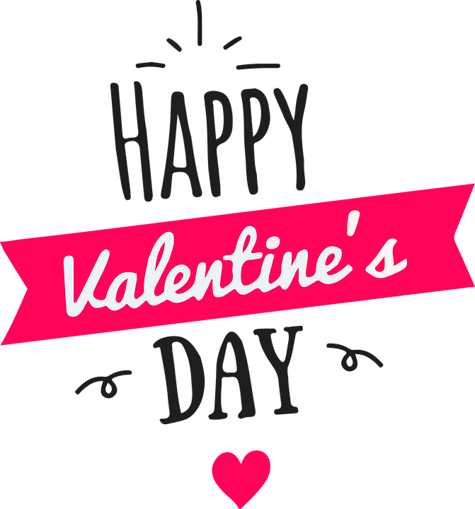 Happy Valentines Day Png (671x720)