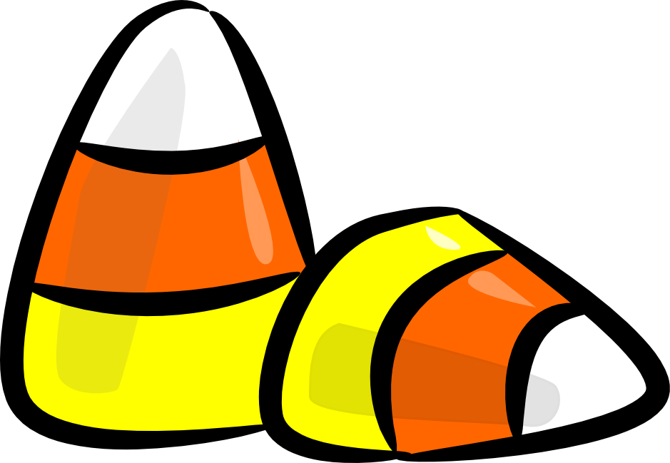 28 Collection Of Halloween Candy Clipart Images - Candy Corn Clip Art (939x649)