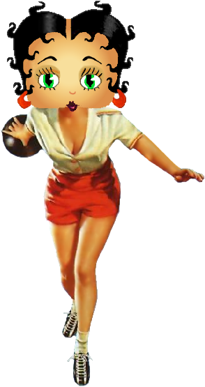 Betty Boop, Bowling - Betty Boop Bowling (359x575)