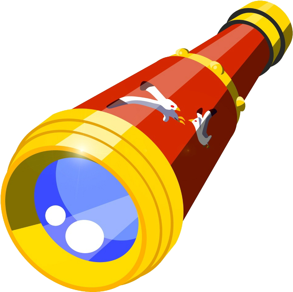 Artwork Of The Telescope - Zelda Wind Waker Items (1000x1000)