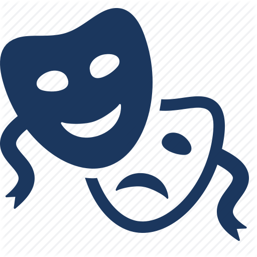 School Musical - Drama Masks (512x512)
