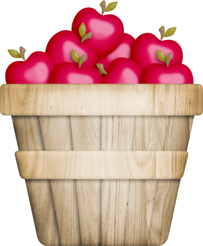 Clipart Apple In The Basket Basket Of Apples Adorable - Apple Barrel Clip Art (659x800)