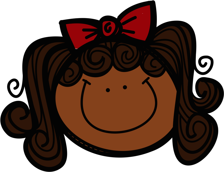 Happy Girl Clipart - Creative Clips Caritas (1055x831)