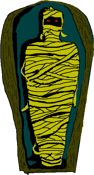 Egyptian Mummy Clipart - Illustration (600x600)
