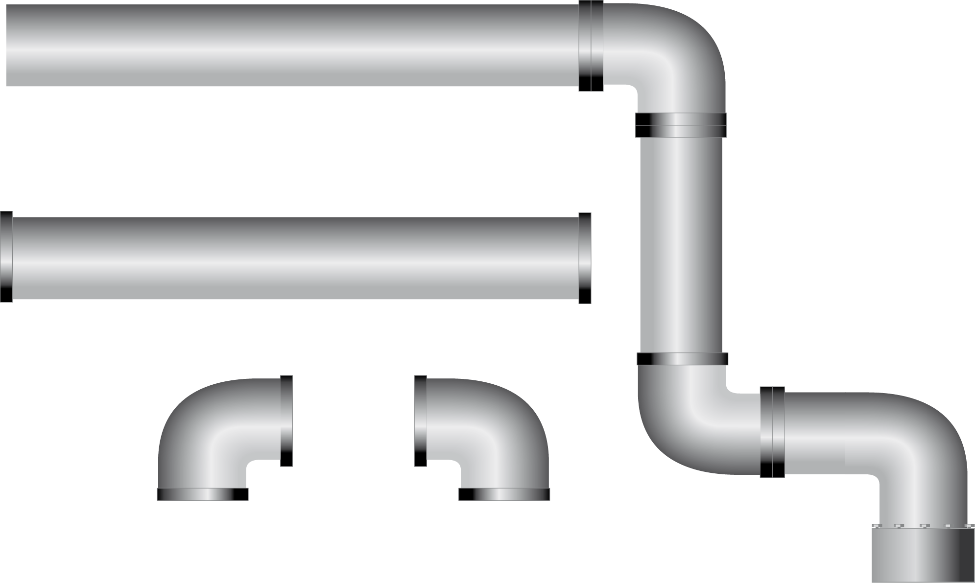 Water Pipe Clip Art - Pipe Vector (1991x1191)