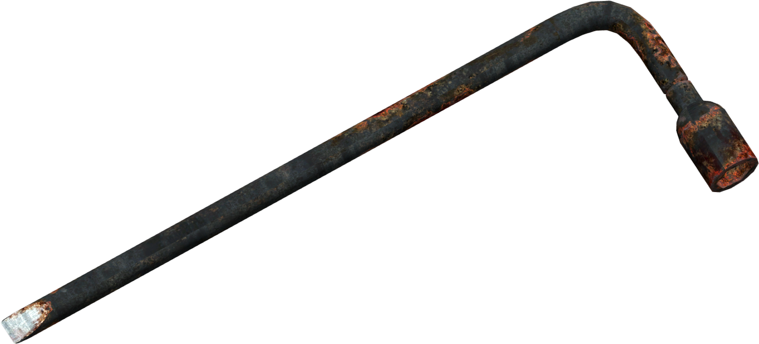 Tire Iron Clip Art - Fallout (1650x850)