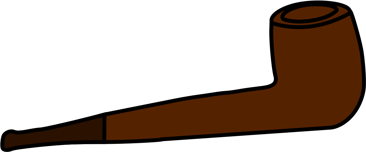 File - Tobacco Pipe - Svg - Tobacco Pipe Clip Art (1280x640)