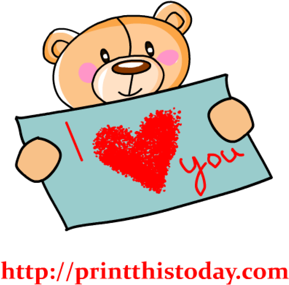 I Love You Clipart I Love You Clipart Clipart Panda - Love You Clipart Hd (1024x1024)