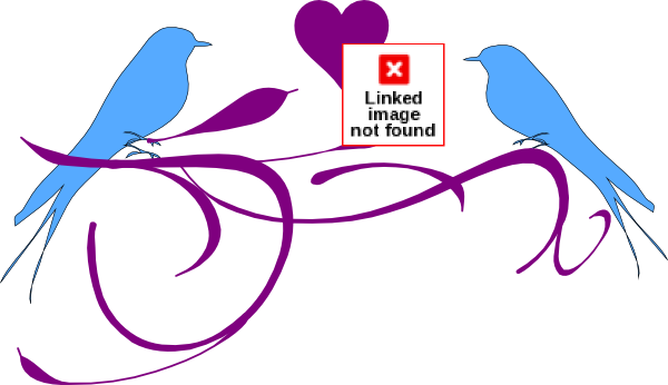 Clip Art Love Birds (600x346)