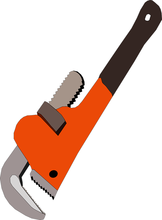 Pipe Wrench Clipart I2clipart Royalty Free Public - Pipe Wrench 3d Clip Art (556x750)