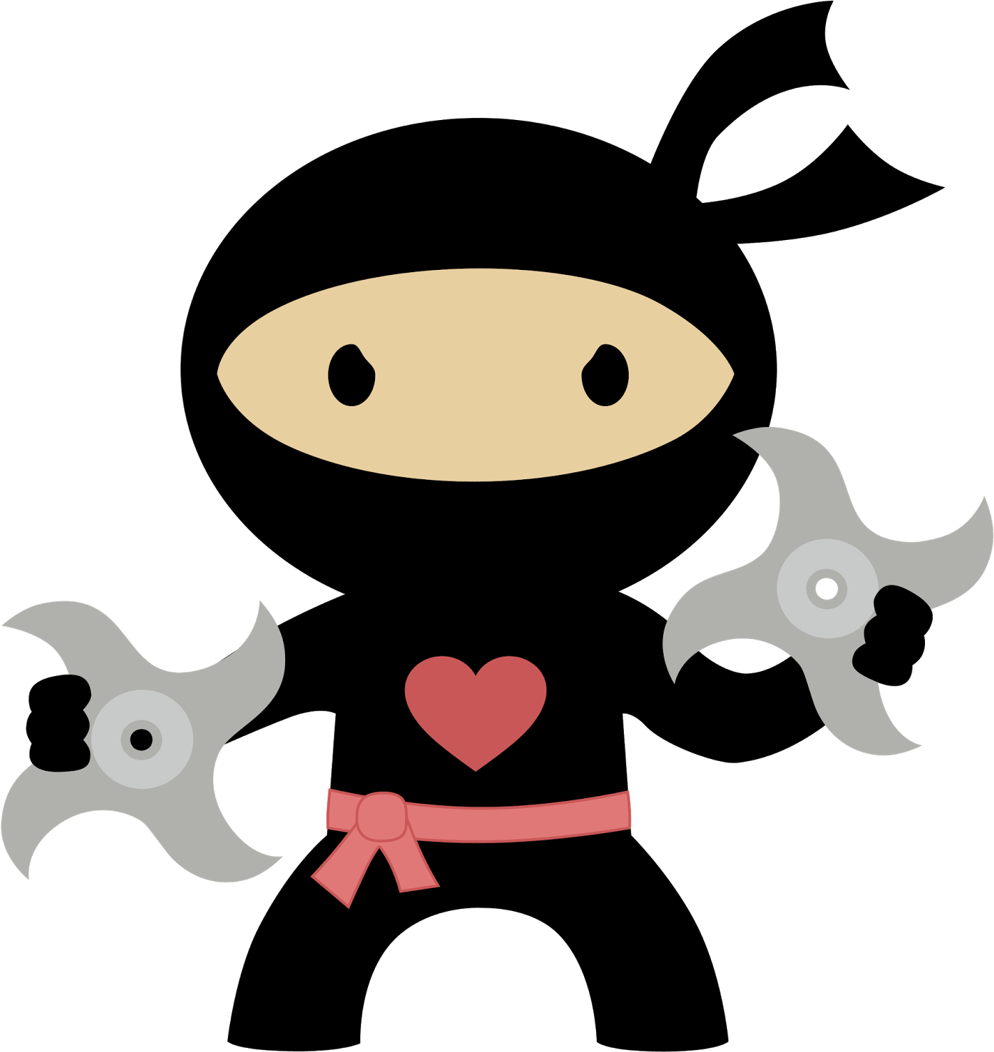 Ninja Clipart - Charity Ninja (1600x1519)