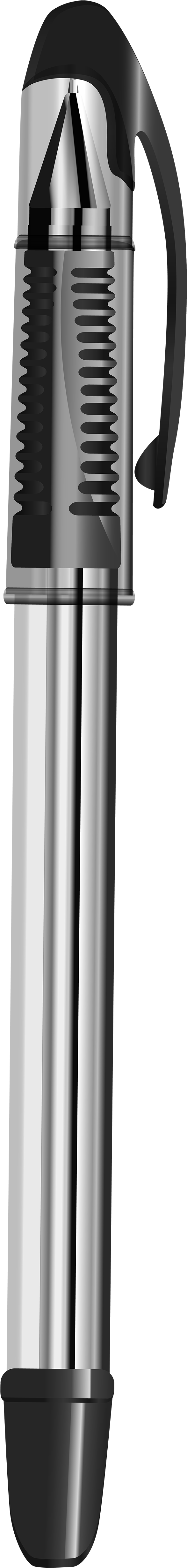 Black Pen Png Clip Art - Clip Art (726x5000)