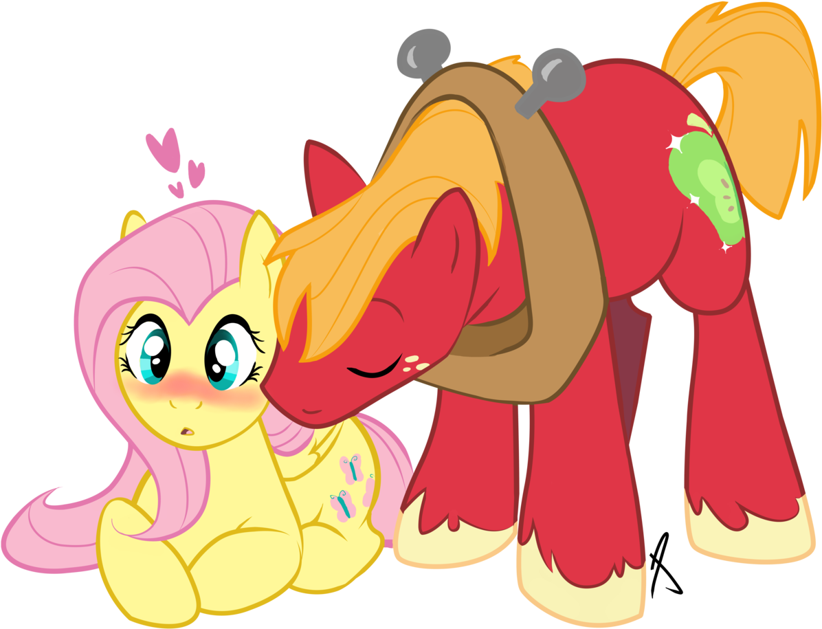 Littletiger488, Big Macintosh, Blushing, Earth Pony, - My Little Pony Ships (1280x1008)