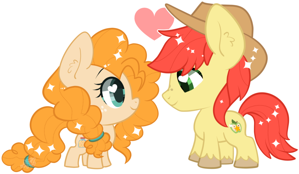 Pear Butter And Bright Mac - Cartoon (1024x648)