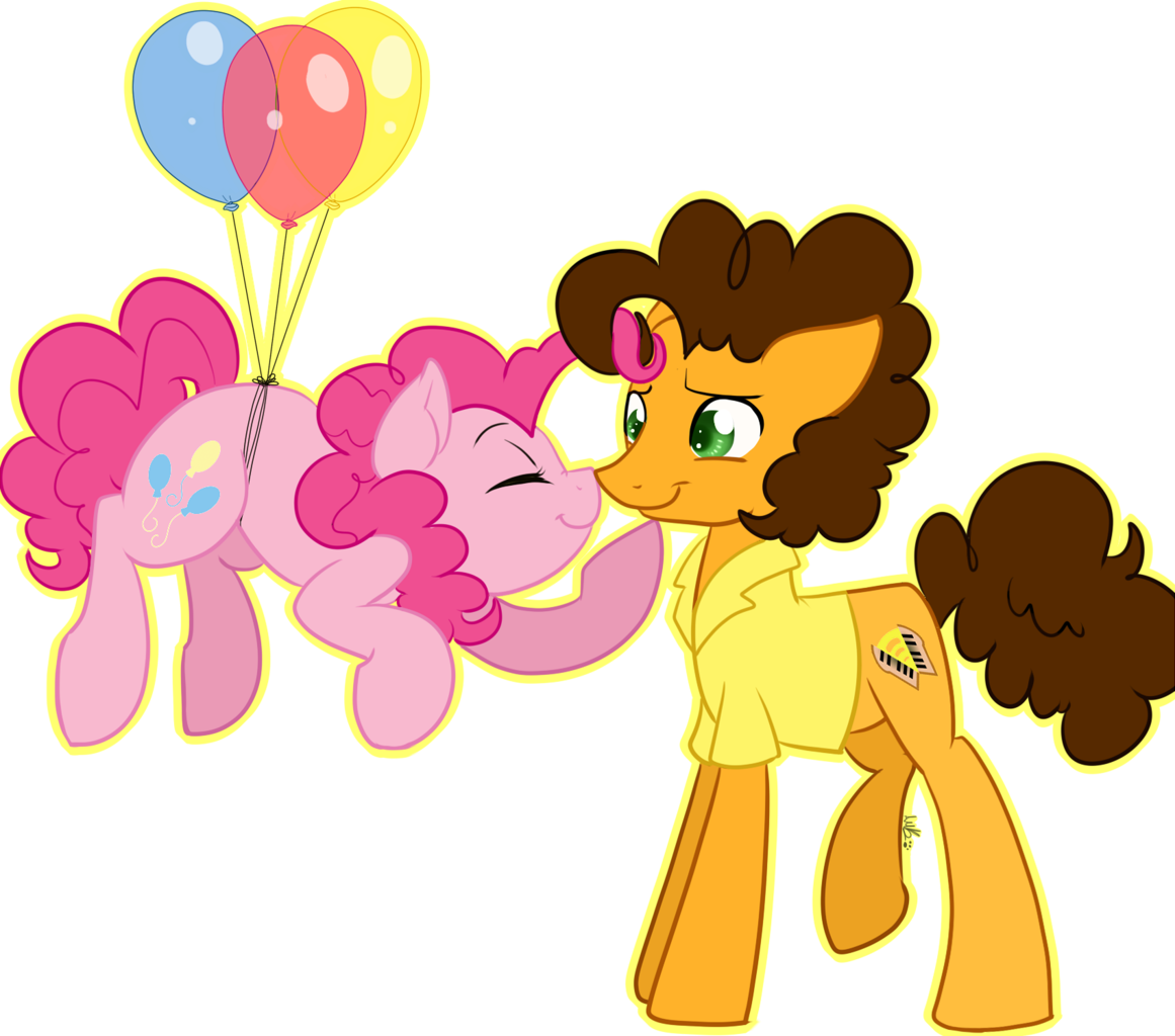 Annakitsun3, Balloon, Boop, Cheesepie, Cheese Sandwich, - Mlp Pinkie X Cheese Sandwich (1161x1024)
