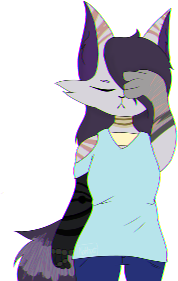 Migraine Headache By Nattopet - Cartoon (851x938)