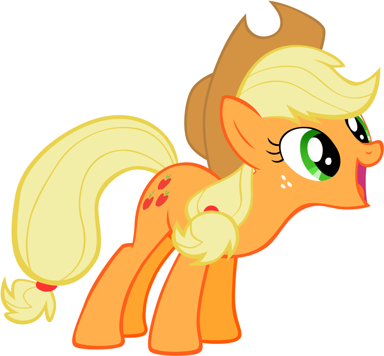 Rarity Rainbow Dash Pinkie Pie Applejack Twilight Sparkle - Applejack (1280x1186)