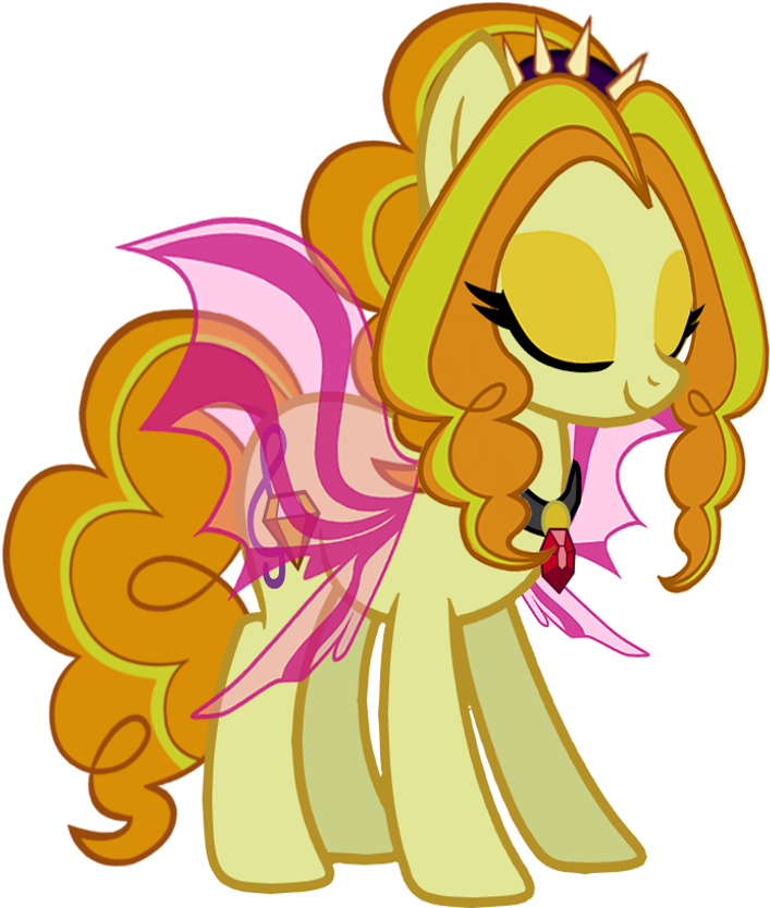 Adagio Dazzle Pony By Breezyblueyt - Adagio Dazzle Pony Png (945x845)