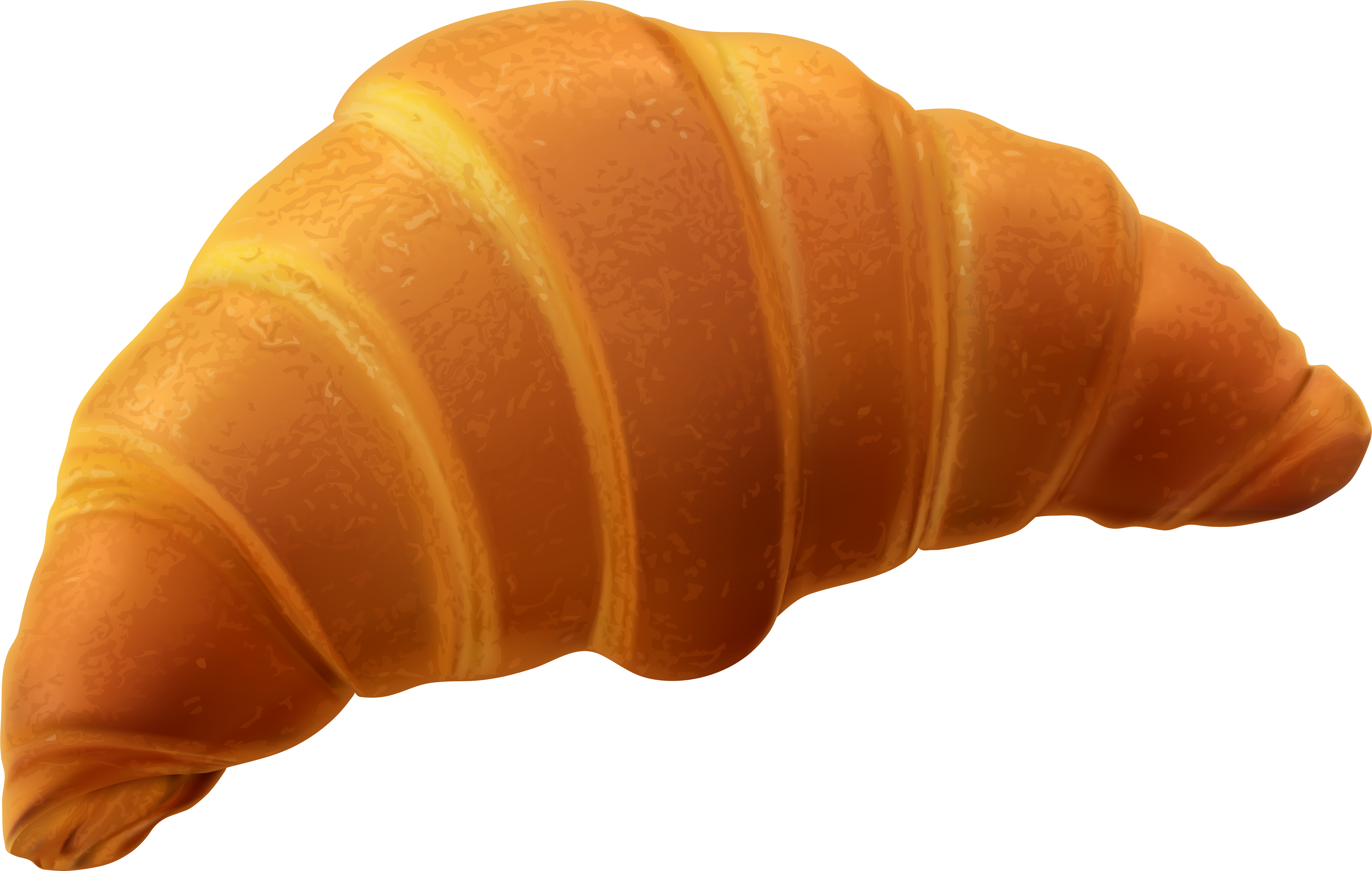 Croissant Png Clip Art - Croissant Clipart Png (8000x5114)