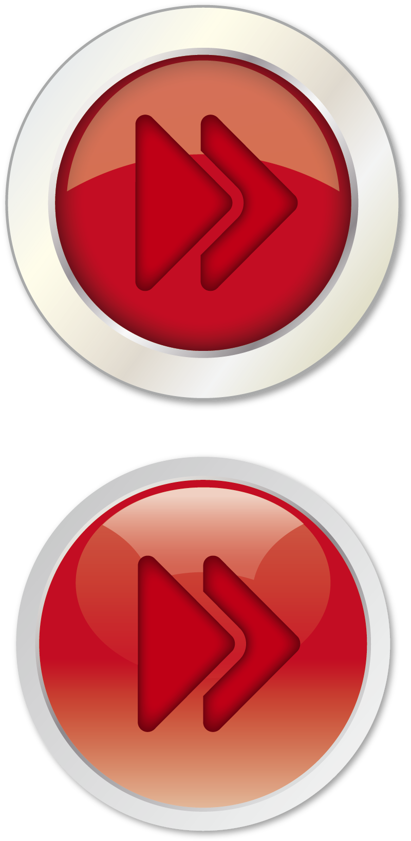 Button Graphic Design Download - Red (1667x1667)