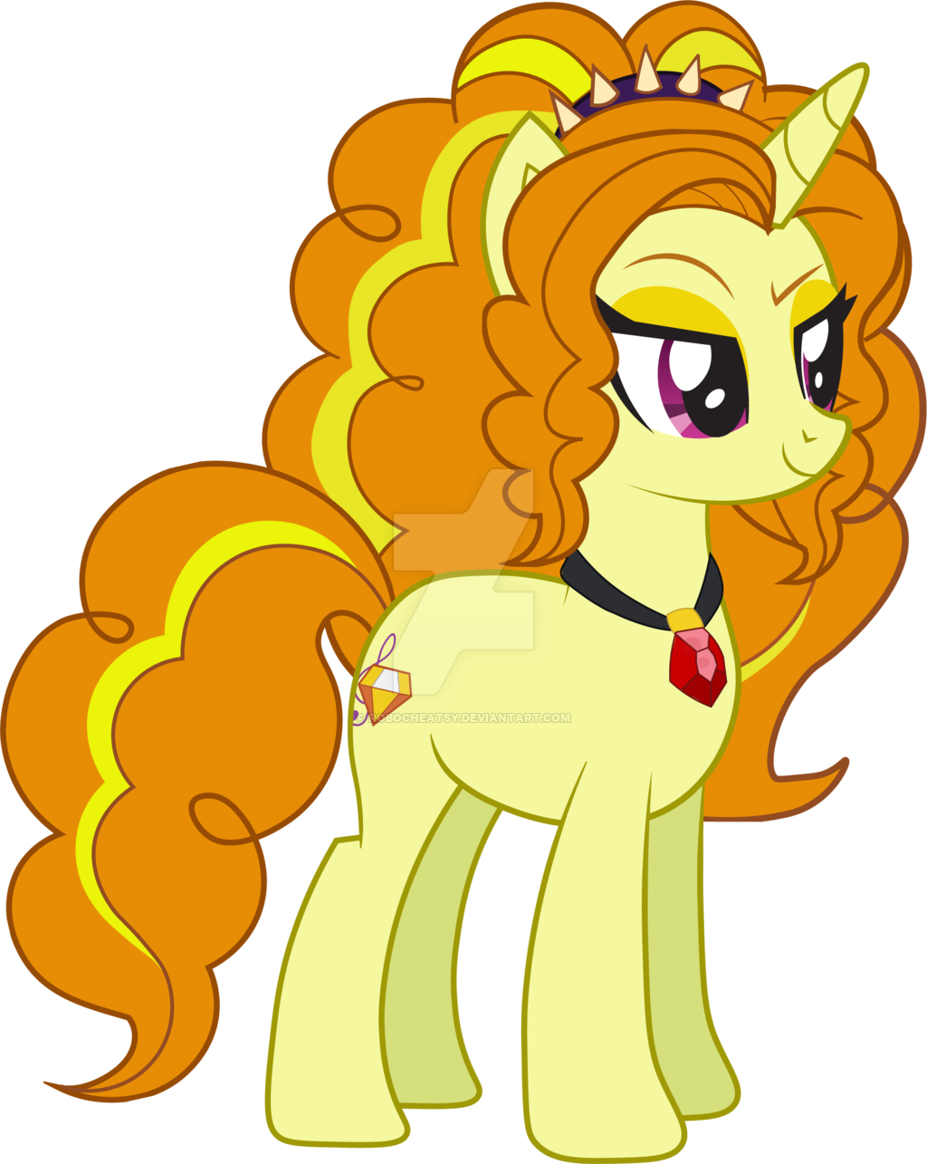 Adagio Dazzle Pony Form By Robocheatsy - Mlp Adagio Dazzle Pony (1024x1285)