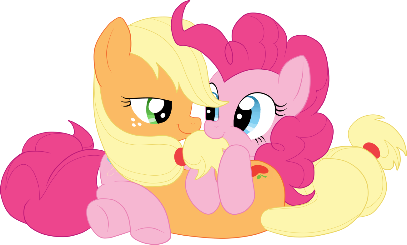 Pinkie Pie Cat Applejack Rainbow Dash Rarity - Applejack X Pinkie Pie (1302x784)