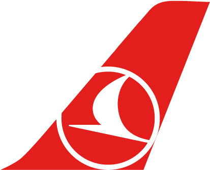 Airline Code Tk Logo - Turkish Airlines Plane Transparent (423x342)