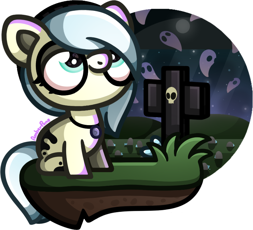 Amberpone, Art Trade, Big Eyes, Big Head, Black, Blue, - Cartoon (887x807)